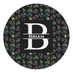 Video Game Round Stone Trivet (Personalized)