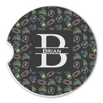 Video Game Sandstone Car Coaster - Single (Personalized)