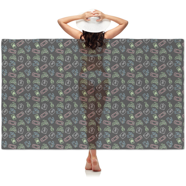 Custom Video Game Sheer Sarong
