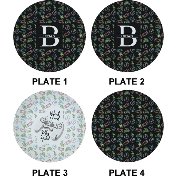 Video Game Set of Appetizer / Dessert Plates (Approval)