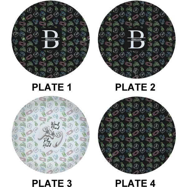 Video Game Set of Lunch / Dinner Plates (Approval)