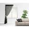 Video Game Sheer Curtain With Window and Rod - in Room Matching Pillow