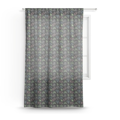 Video Game Sheer Curtain (Personalized)