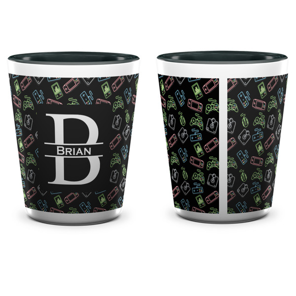 Video Game Shot Glass - Two Tone - APPROVAL