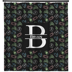 Video Game Shower Curtain - 71" x 74" (Personalized)