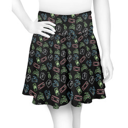 Video Game Skater Skirt - 2X Large (Personalized)