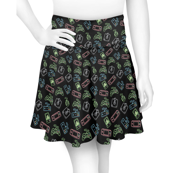 Custom Video Game Skater Skirt - Medium