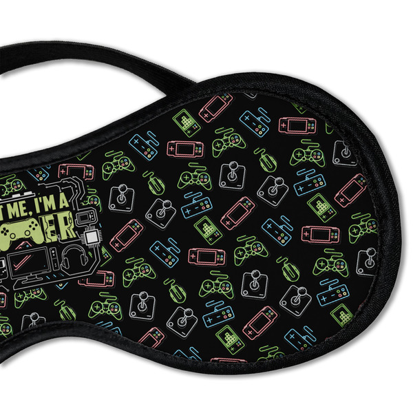 Video Game Sleeping Eye Mask - DETAIL Large