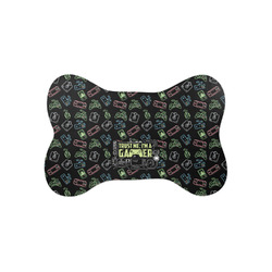 Video Game Bone Shaped Dog Food Mat (Small)