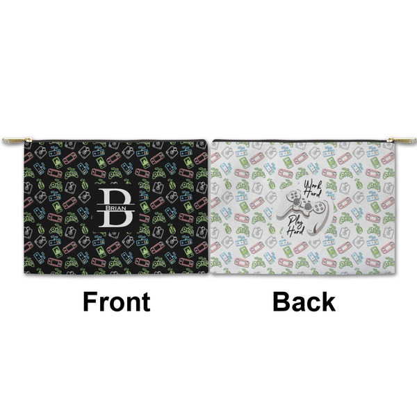 Video Game Small Zipper Pouch Approval (Front and Back)