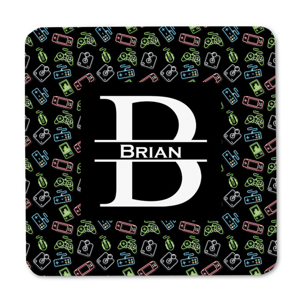 Video Game Square Fridge Magnet - FRONT