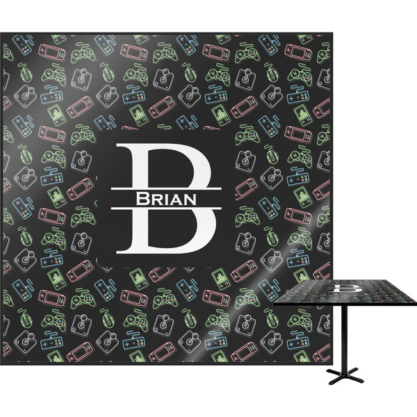 Custom Video Game Square Table Top (Personalized)