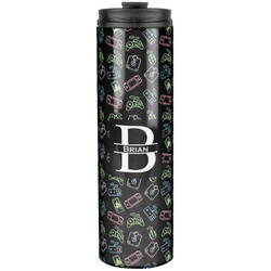 Video Game Stainless Steel Skinny Tumbler - 20 oz (Personalized)