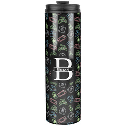 Video Game Stainless Steel Skinny Tumbler - 20 oz (Personalized)