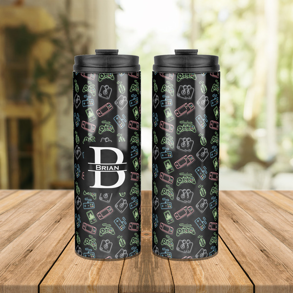 Video Game Stainless Steel Tumbler - Lifestyle