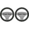 Video Game Steering Wheel Cover- Front and Back