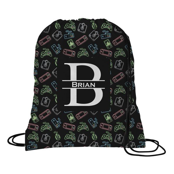 Custom Video Game Drawstring Backpack (Personalized)