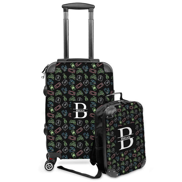 Custom Video Game Kids 2-Piece Luggage Set - Suitcase & Backpack (Personalized)