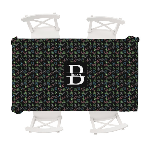 Custom Video Game Tablecloth - 58"x102" (Personalized)