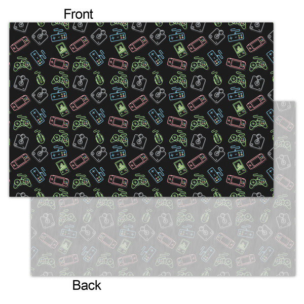 Video Game Tissue Paper - Lightweight - Small - Front & Back