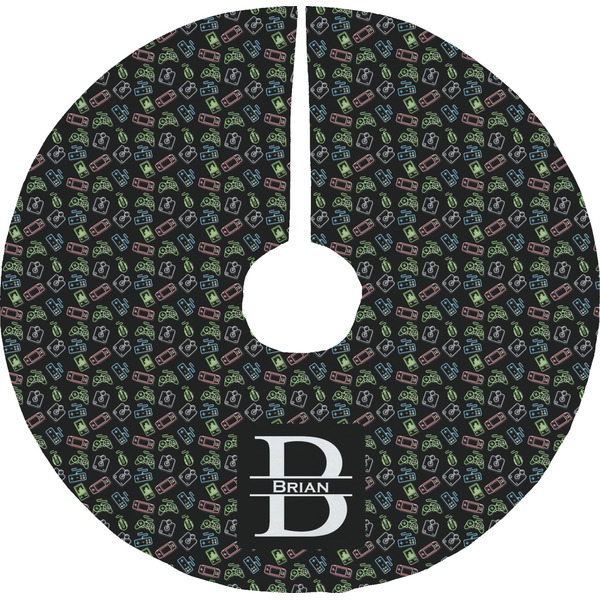 Custom Video Game Tree Skirt (Personalized)