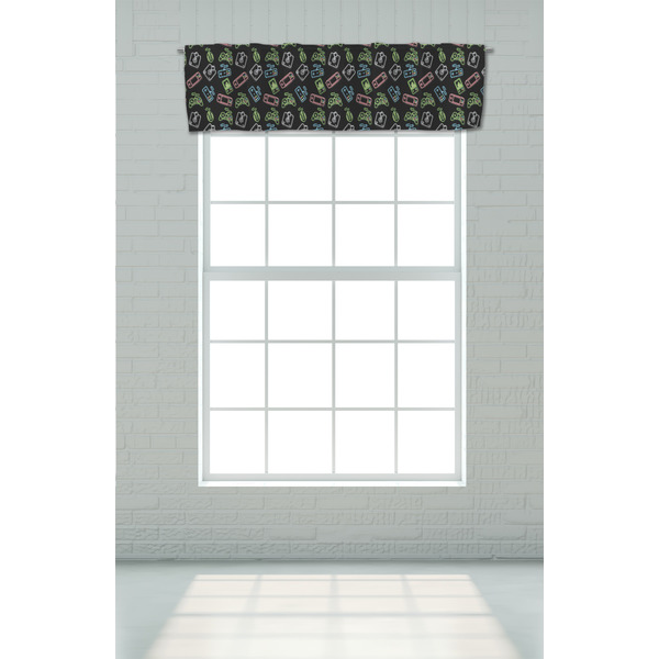 Video Game Valance - On window
