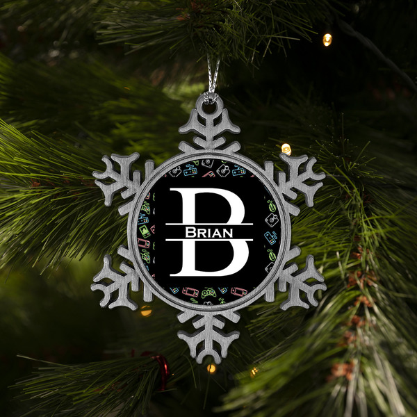 Video Game Vintage Snowflake - (LIFESTYLE)