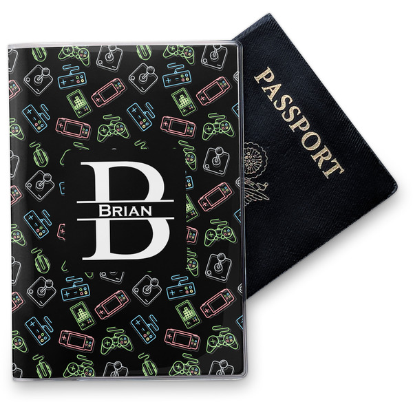 Custom Video Game Vinyl Passport Holder (Personalized)