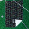 Video Game Waffle Weave Golf Towel - In Context