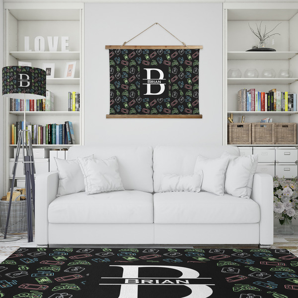 Video Game Wall Hanging Tapestry - IN CONTEXT