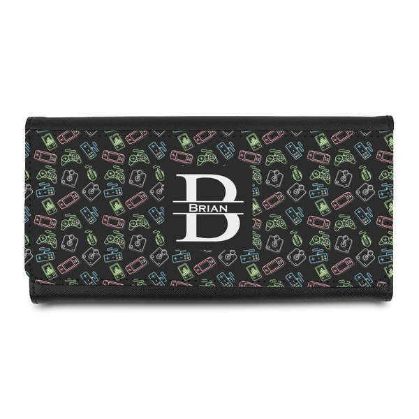 Custom Video Game Leatherette Ladies Wallet (Personalized)