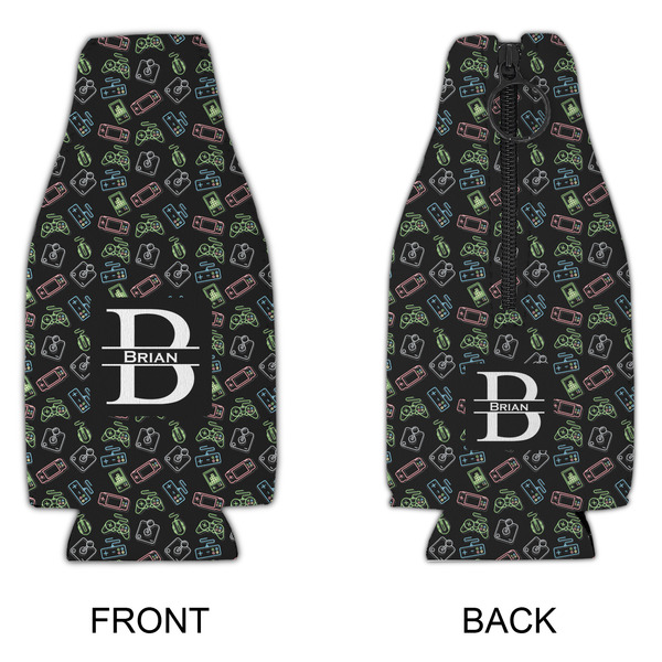 Video Game Zipper Bottle Cooler - APPROVAL