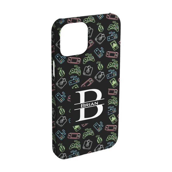Custom Video Game iPhone Case - Plastic - iPhone 15 (Personalized)