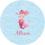 Mermaid Multipurpose Round Labels - 1" (Personalized)