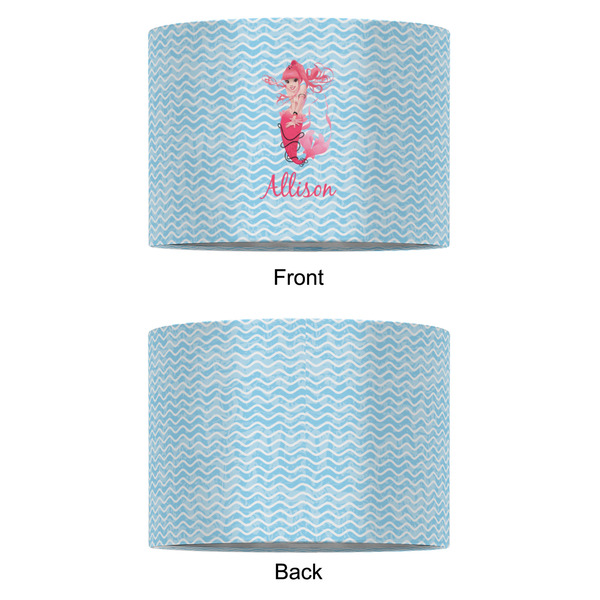 Mermaid 12" Drum Lampshade - APPROVAL (Fabric)