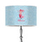 Mermaid 12" Drum Lampshade - ON STAND (Poly Film)