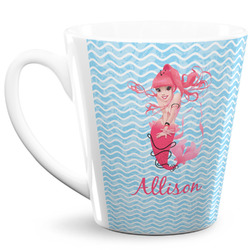 Mermaid 12 Oz Latte Mug (Personalized)