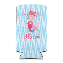 Mermaid Can Cooler (tall 12 oz) (Personalized)