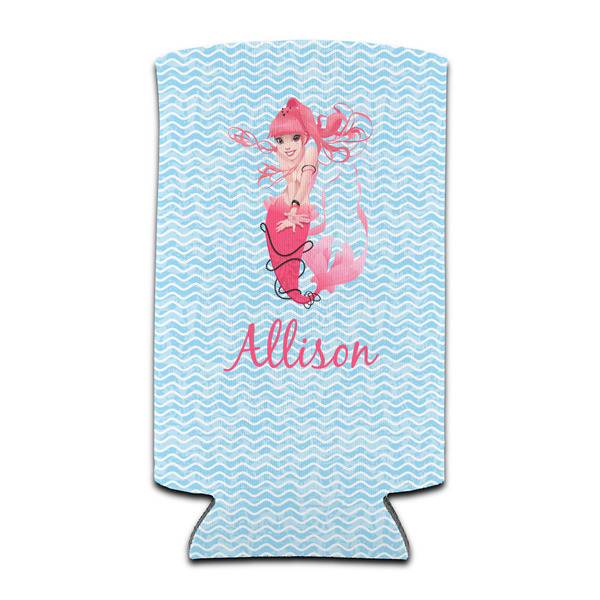 Custom Mermaid Can Cooler (tall 12 oz) (Personalized)