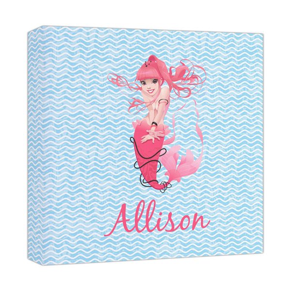 Custom Mermaid Canvas Print - 12x12 (Personalized)