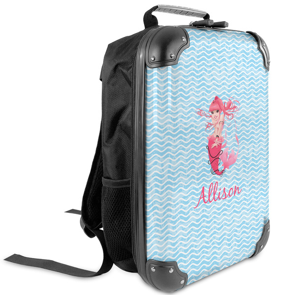 Custom Mermaid Kids Hard Shell Backpack (Personalized)