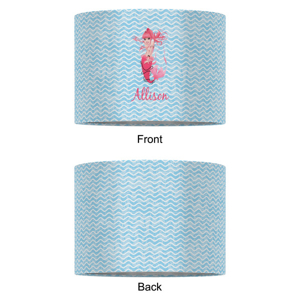 Mermaid 16" Drum Lampshade - APPROVAL (Fabric)