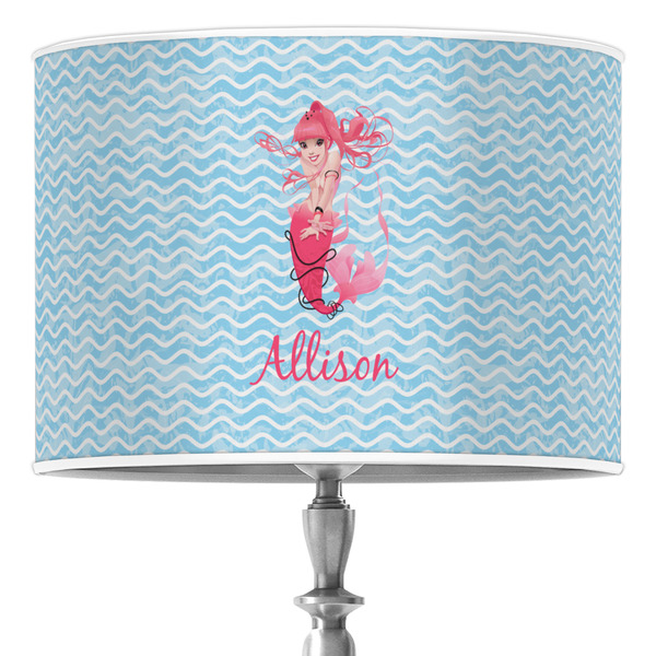Custom Mermaid Drum Lamp Shade (Personalized)