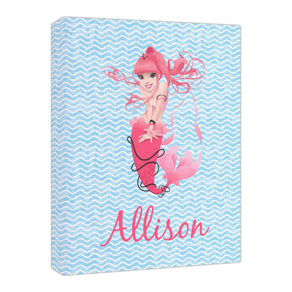 Custom Mermaid Canvas Print - 16x20 (Personalized)