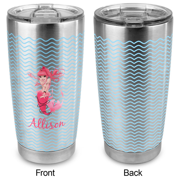 Mermaid 20oz SS Tumbler - Full Print - Approval
