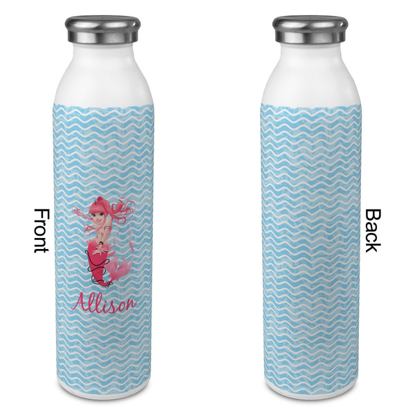 Mermaid 20oz Water Bottles - Full Print - Approval