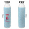Mermaid 20oz Water Bottles - Full Print - Approval