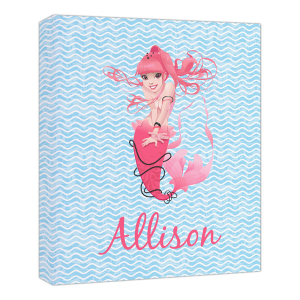 Custom Mermaid Canvas Print - 20x24 (Personalized)