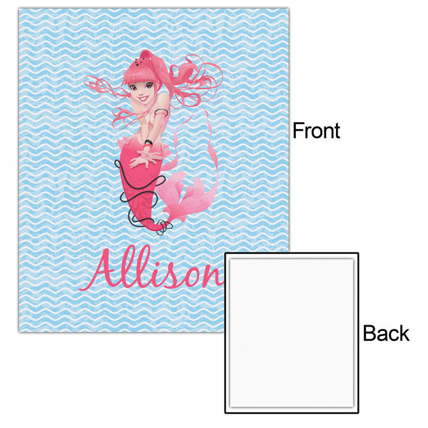 Mermaid 20x24 - Matte Poster - Front & Back