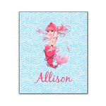 Mermaid Wood Print - 20x24 (Personalized)